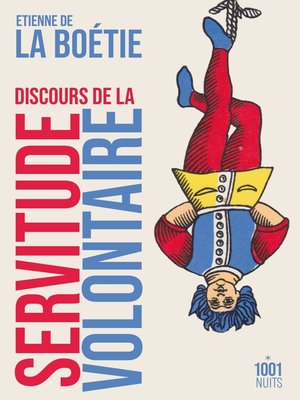 cover image of Discours de la servitude volontaire